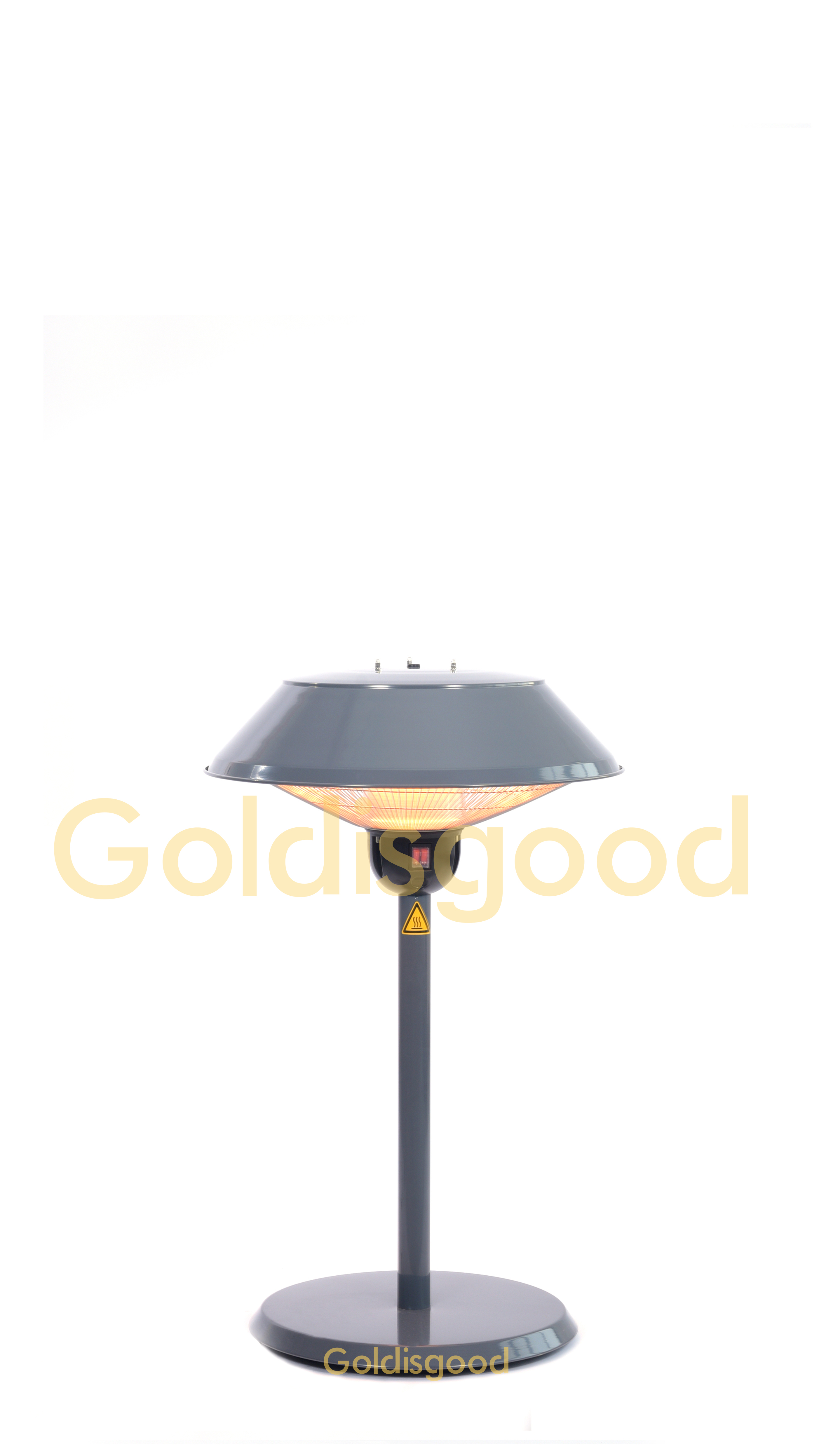 Heater with tip over protection