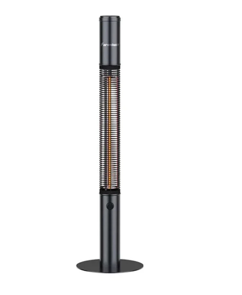 Distance between patio heater and ceiling