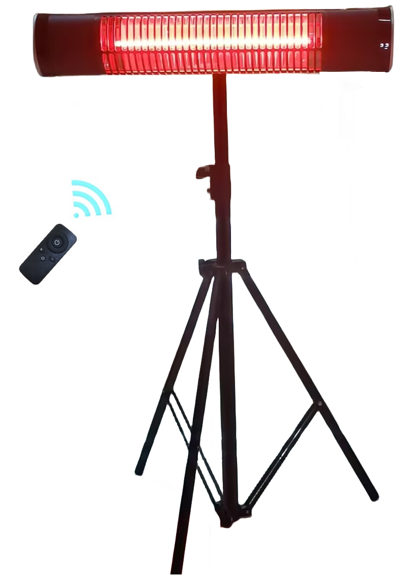 Workshop ceiling infrared heater