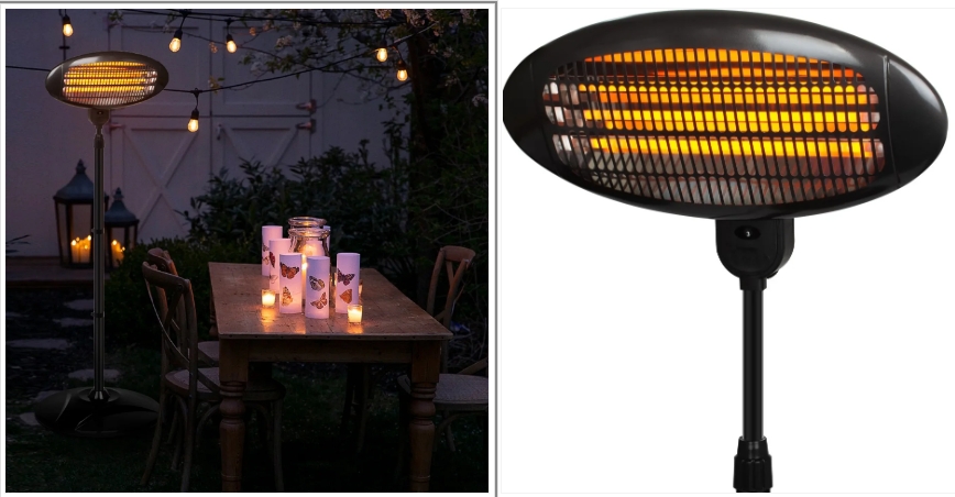 Modern infrared bathroom heater